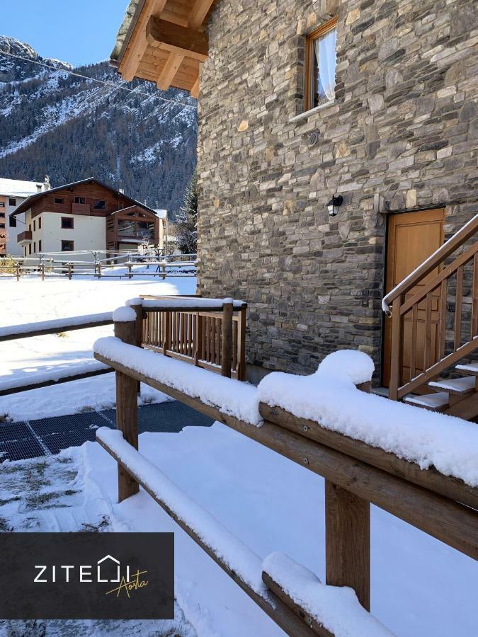 Villa Zitelli Aosta Cogne Exterior foto